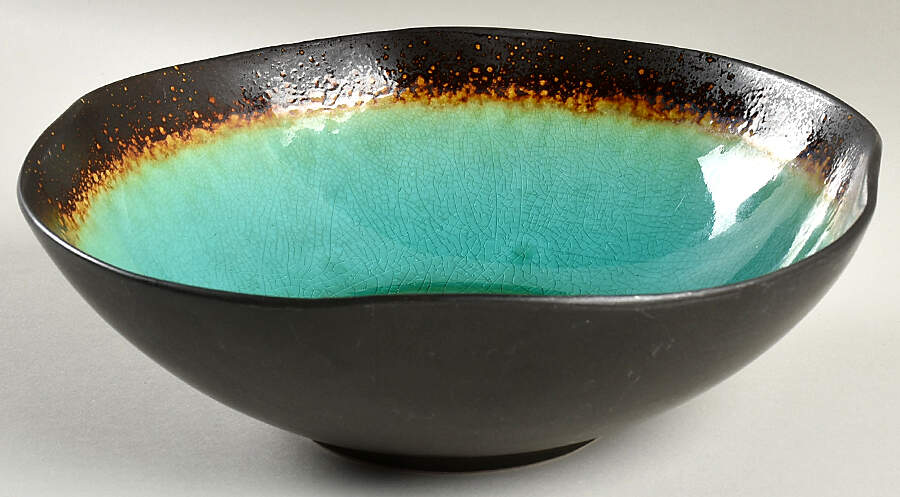 Jade Moon 9" Round Serving Bowl by Home-1