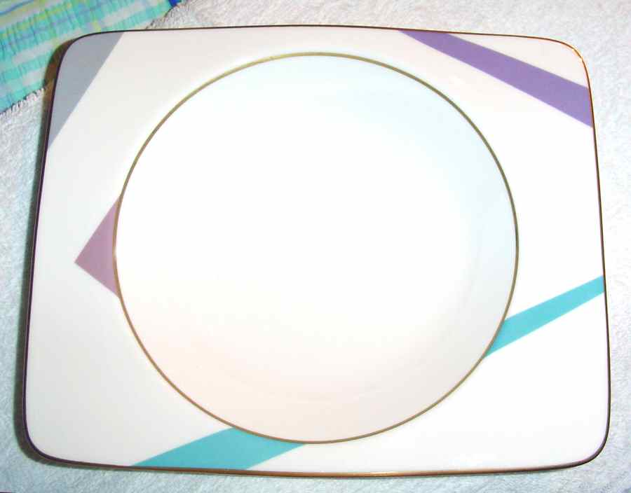 Purple Rain Salad Plate by Daniel Hechter-1