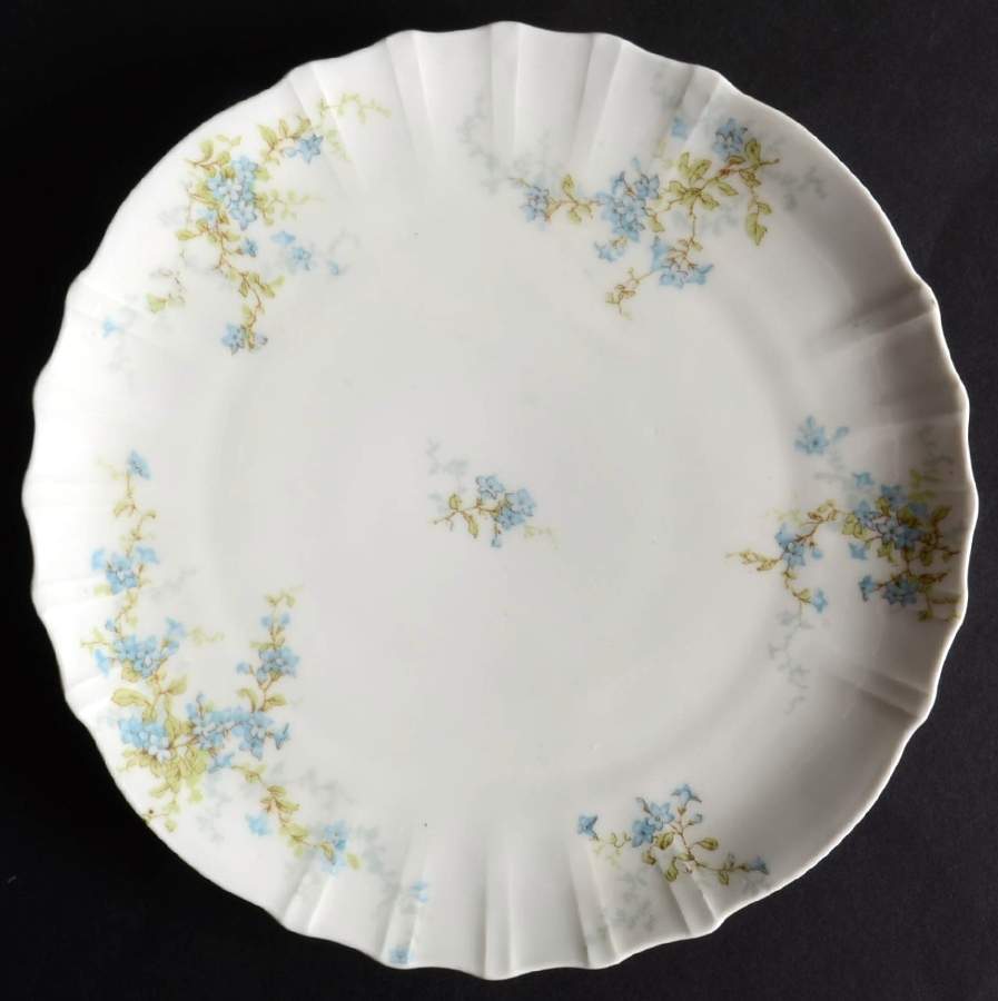 Schleiger 834-10 Coupe Luncheon Plate by Haviland-1