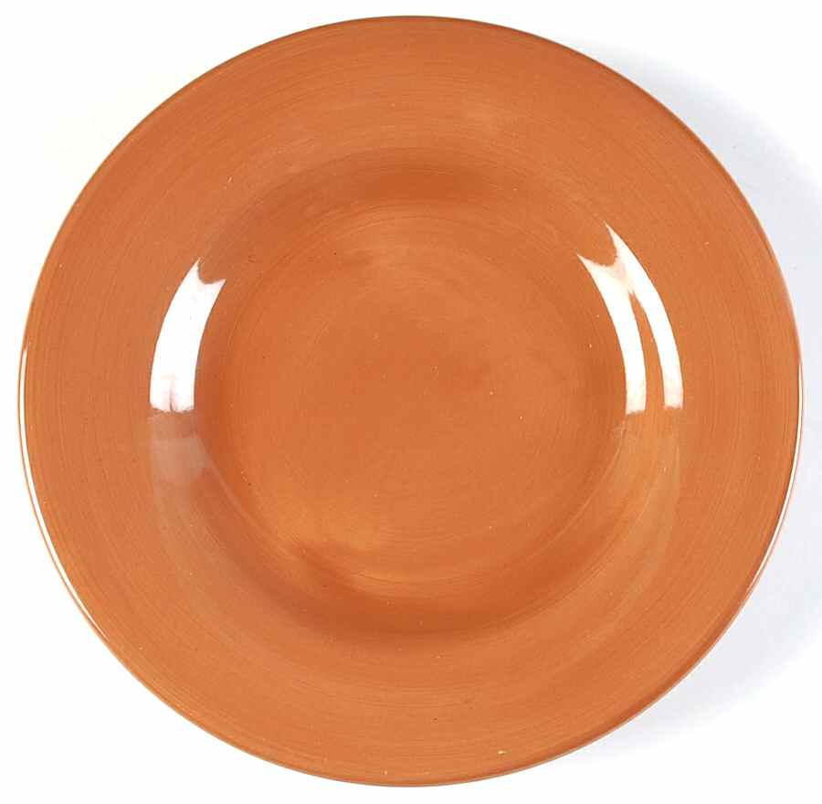 American Simplicity Rust Salad Plate by Home-1