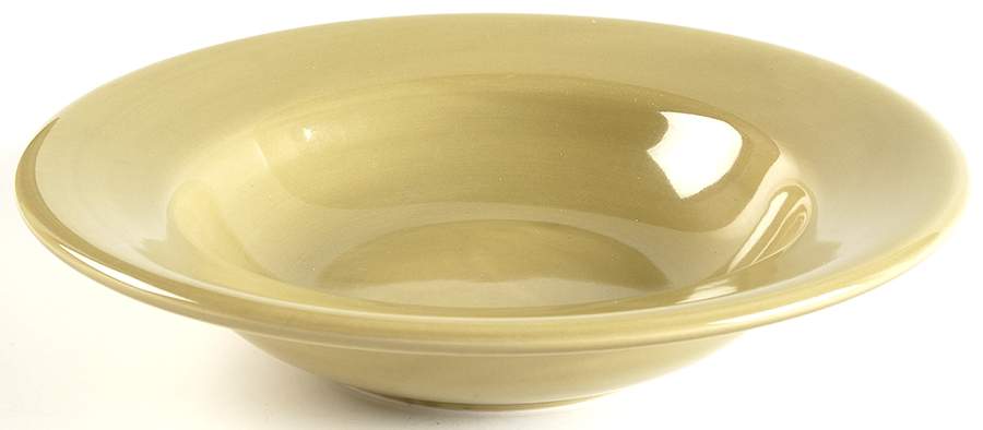 American Simplicity Sage Large Rim Soup Bowl by Home-1