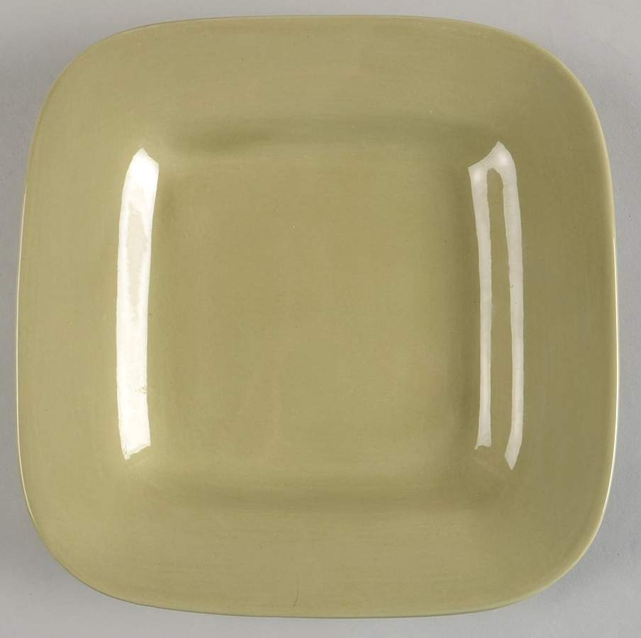 American Simplicity Sage Square Salad Plate by Home-1