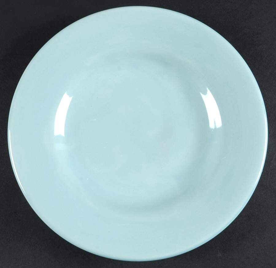 American Simplicity Turquoise Salad Plate by Home-1
