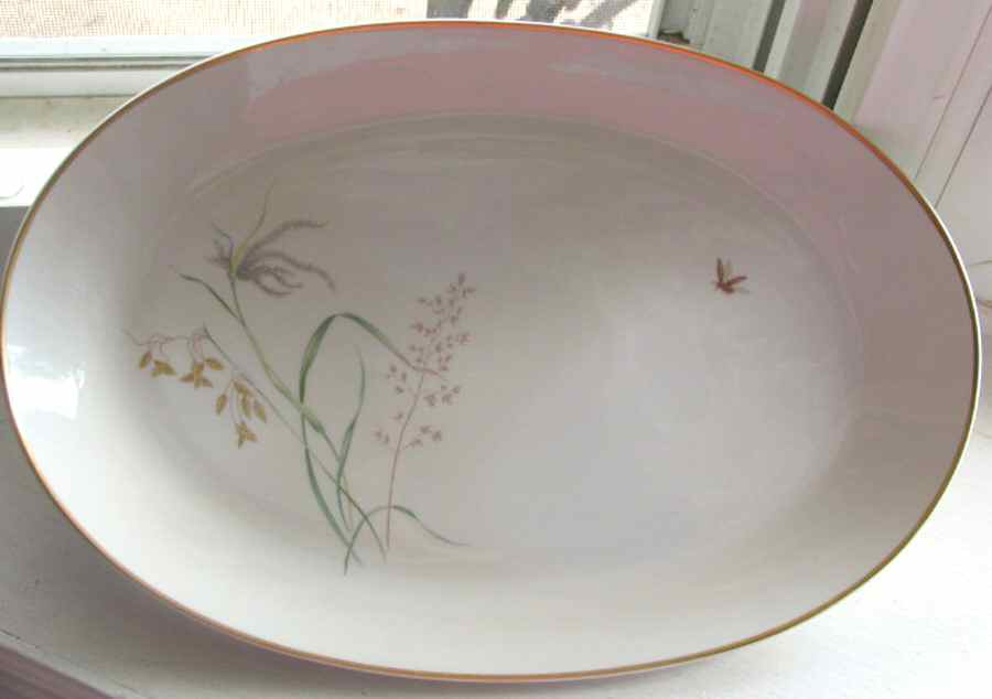 HUT1730 16" Oval Serving Platter by Hutschenreuther-1