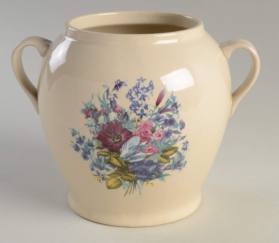 Floral Small Canister No Lid by Home & Garden Party-1