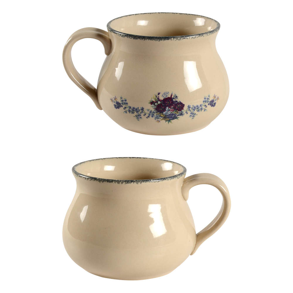 Floral Soup Mug by Home & Garden Party-1