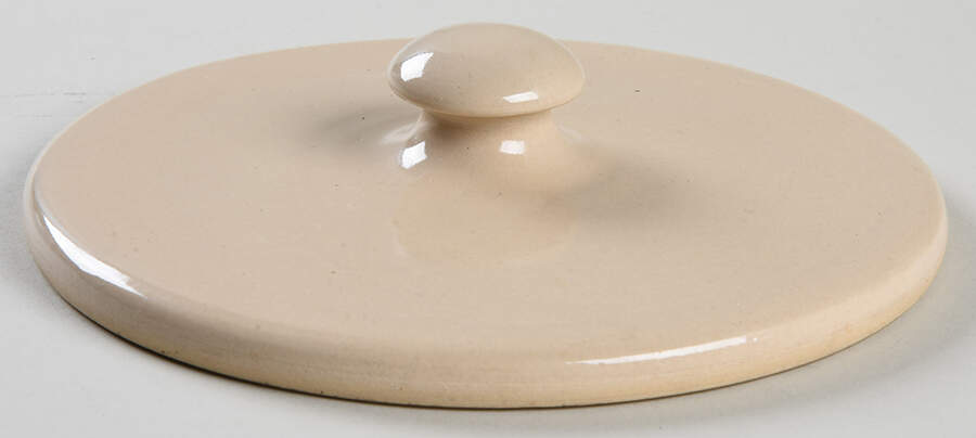Floral Lid for Bean Pot by Home & Garden Party-1
