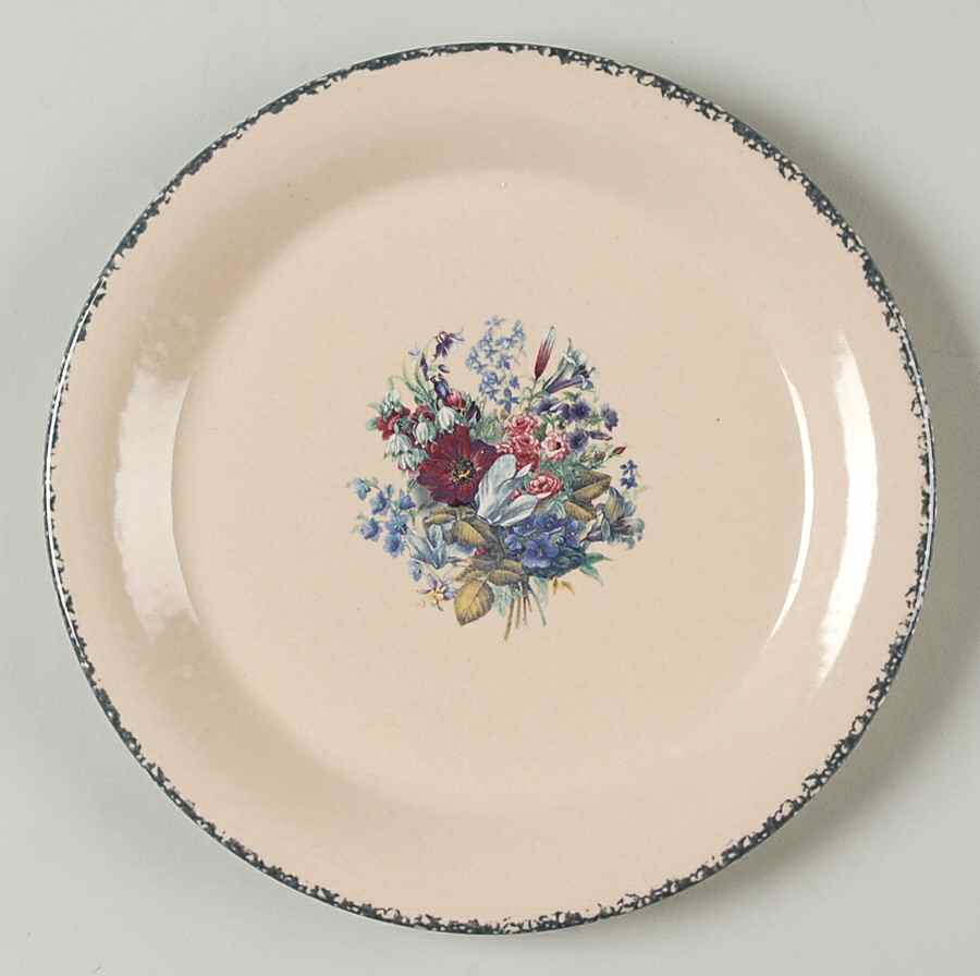 Floral Salad Plate by Home & Garden Party-1
