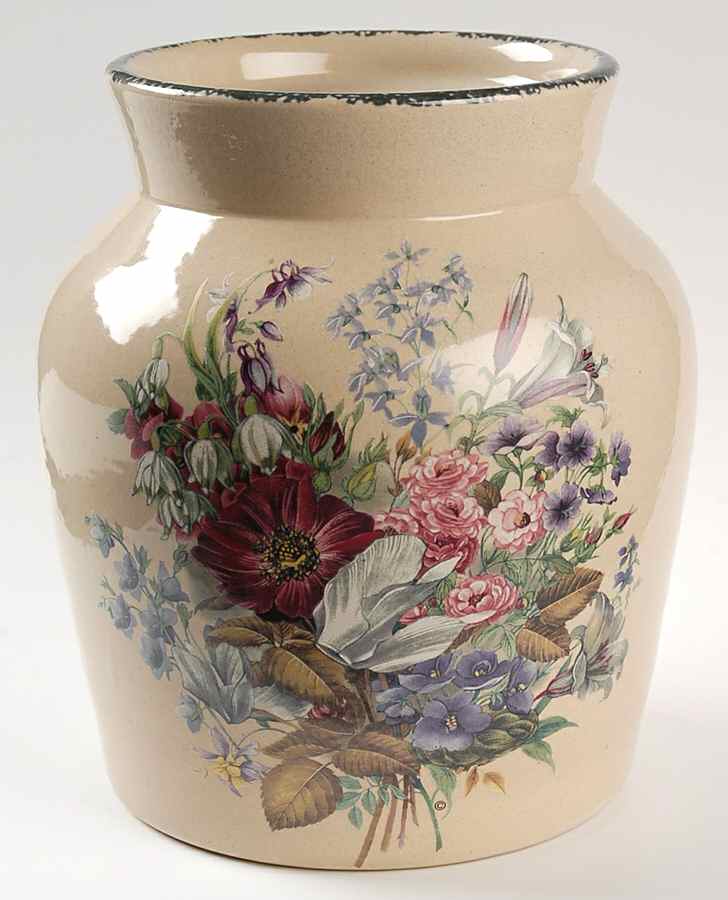 Floral Extra Large Canister No Lid by Home & Garden Party-1