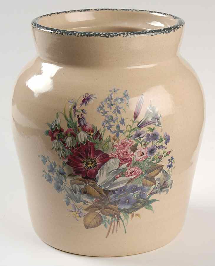 Floral Large Canister No Lid by Home & Garden Party-1
