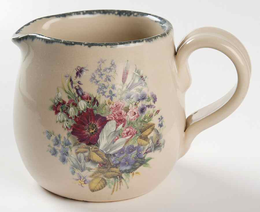 Floral Creamer by Home & Garden Party-1