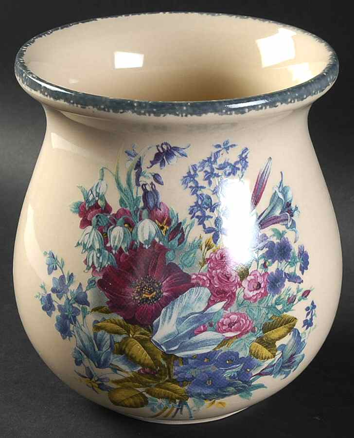 Floral Utensil Holder by Home & Garden Party-1