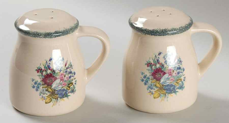 Floral Stove Top Salt & Pepper Set by Home & Garden Party-1
