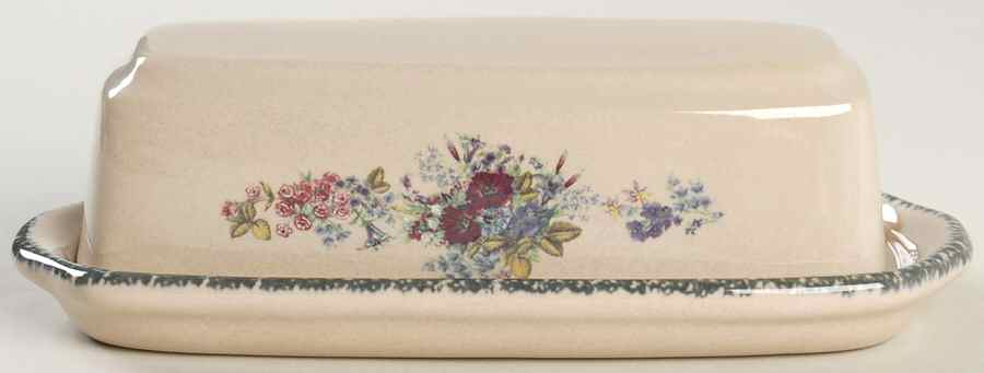 Floral 1/4 Lb Covered Butter by Home & Garden Party-1