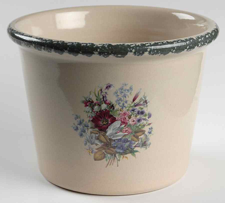 Floral 5" Flower Pot by Home & Garden Party-1
