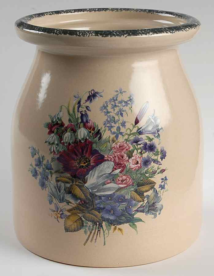 Floral Large Canister No Lid by Home & Garden Party-1