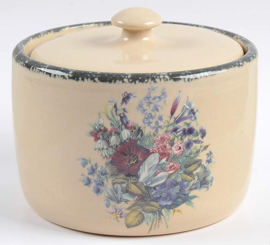 Floral Butter Box & Lid by Home & Garden Party-1
