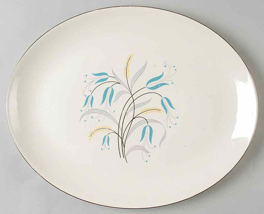 HLC3694 13" Oval Serving Platter by Homer Laughlin -1