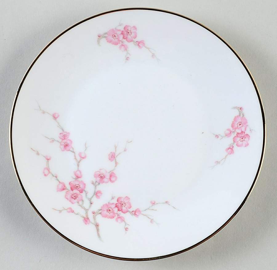 Almond Blossom Bread & Butter Plate by Hutschenreuther-1