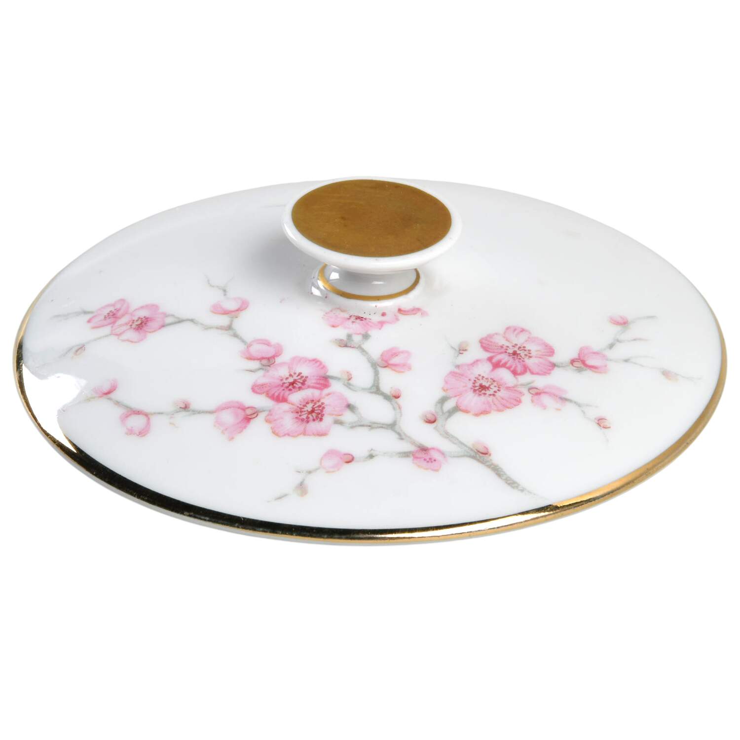Almond Blossom Lid for Mini Sugar Bowl by Hutschenreuther-1