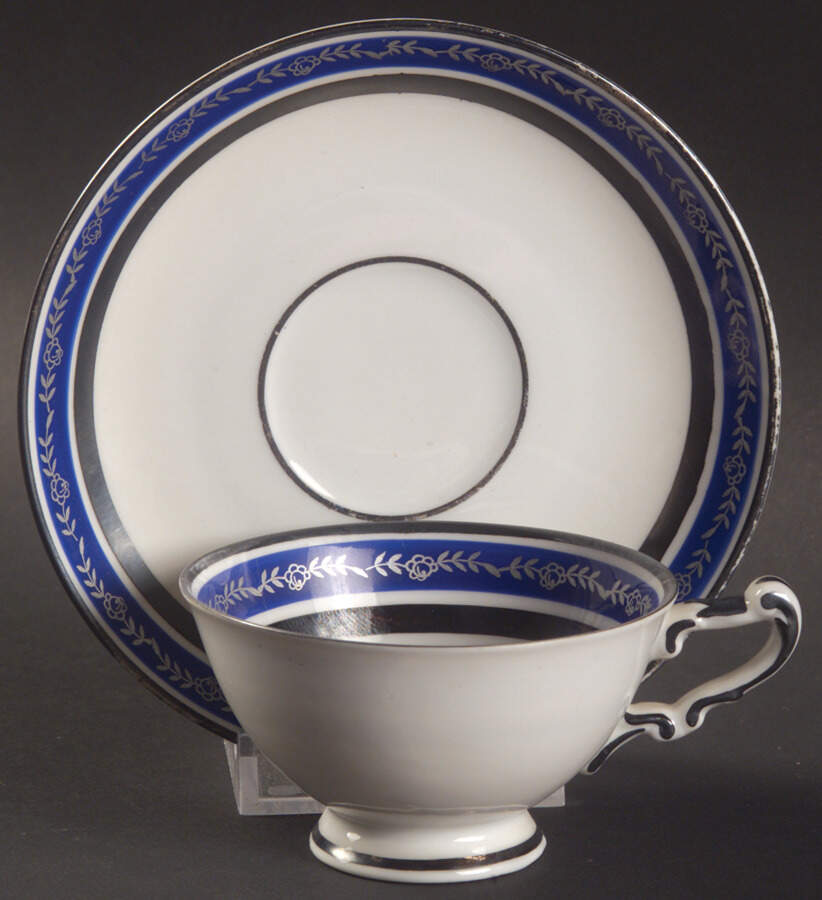 HC1112 Footed Demitasse Cup & Saucer Set by Heinrich - H&C-1