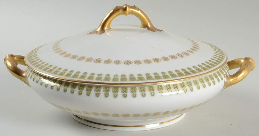 Schleiger 280-2 Round Covered Vegetable by Haviland-1