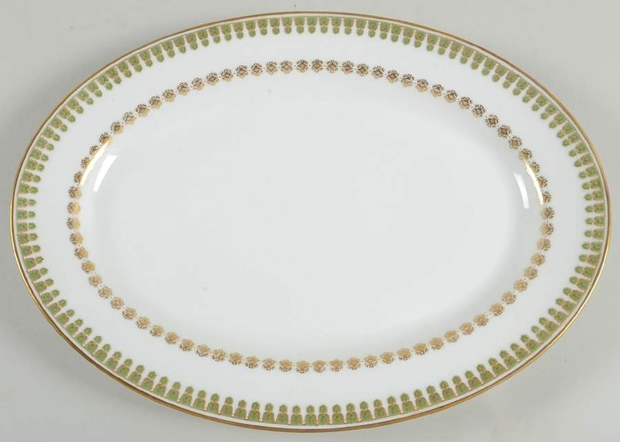 Schleiger 280-2 13" Oval Serving Platter by Haviland-1