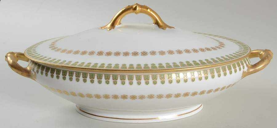 Schleiger 280-2 Oval Covered Vegetable by Haviland-1