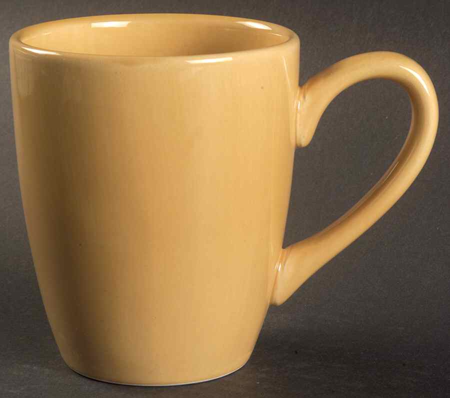 Verdona Yellow Mug by Home Trends-1