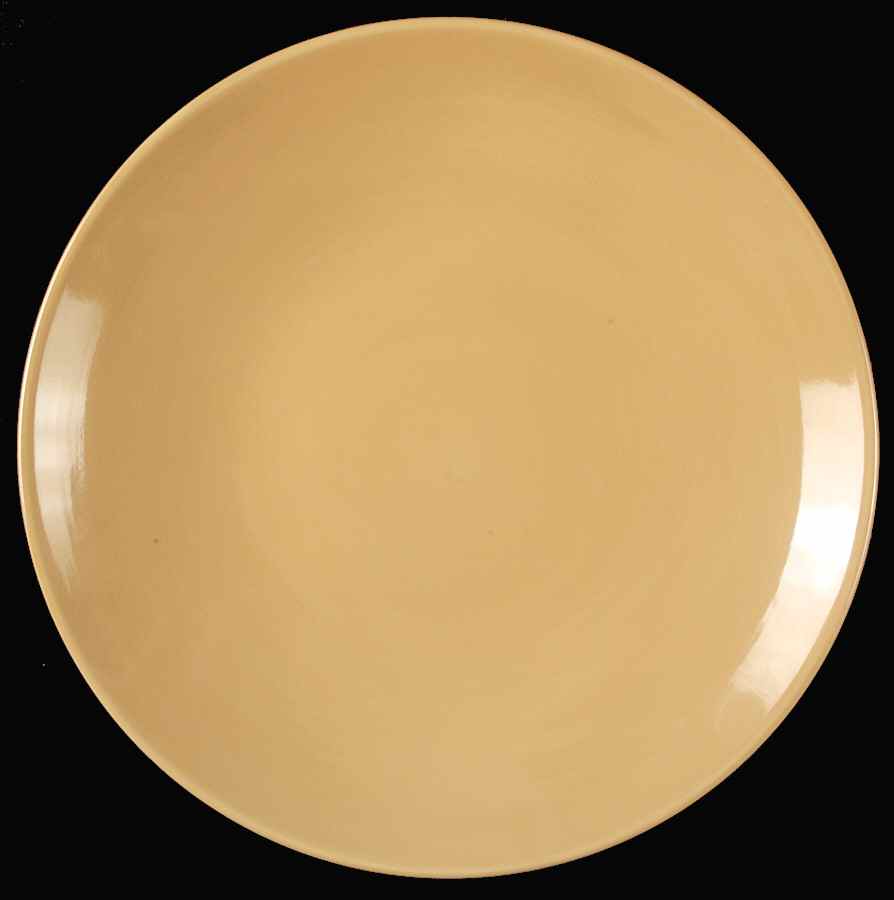 Verdona Yellow Dinner Plate by Home Trends-1