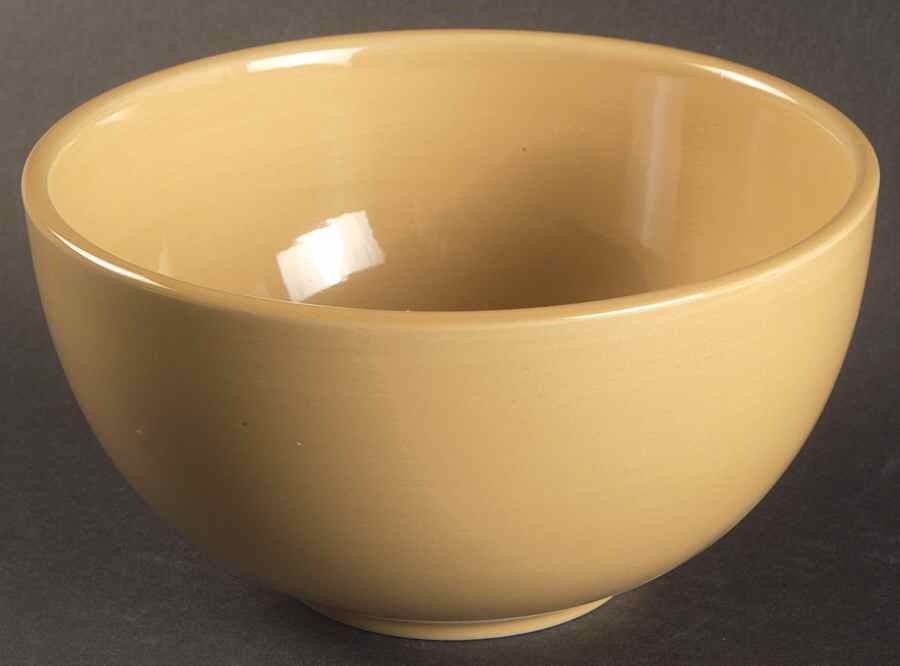 Verdona Yellow Soup/Cereal Bowl by Home Trends-1
