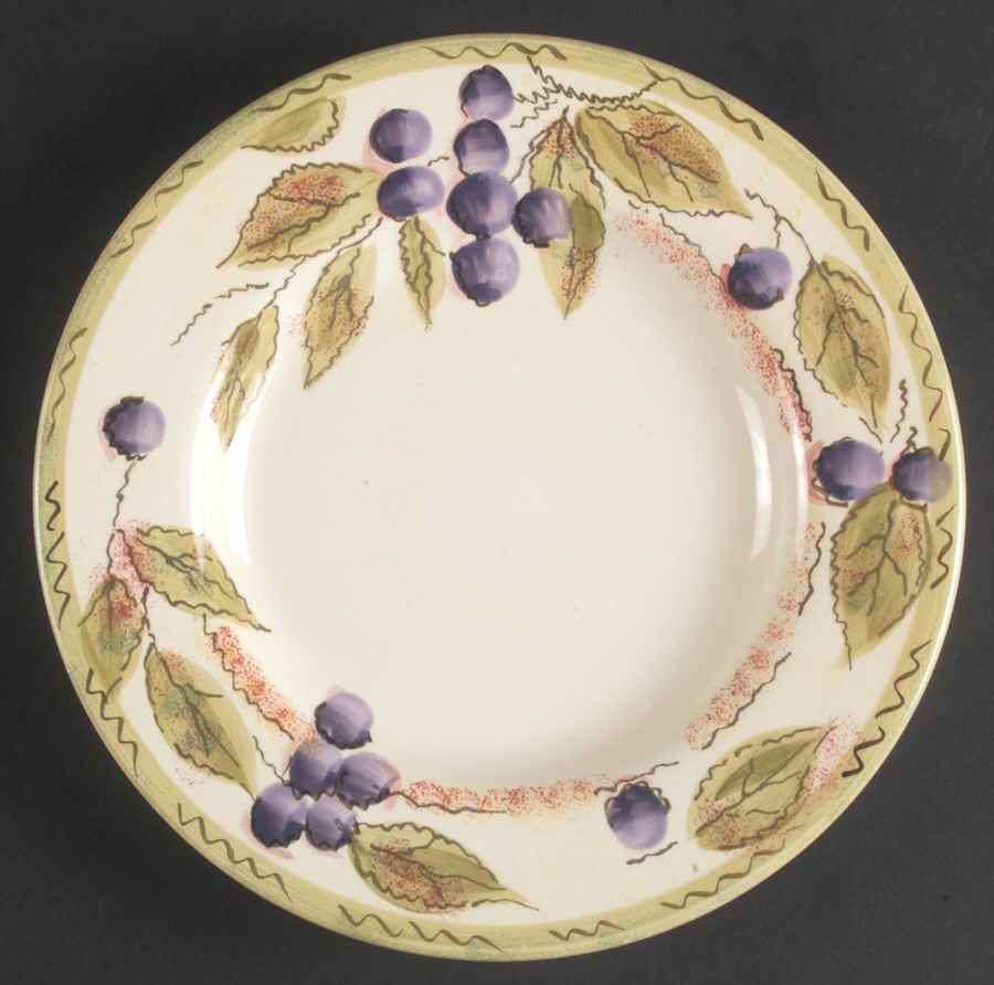 Natural Expressions Salad/Dessert Plate by Home Trends-1