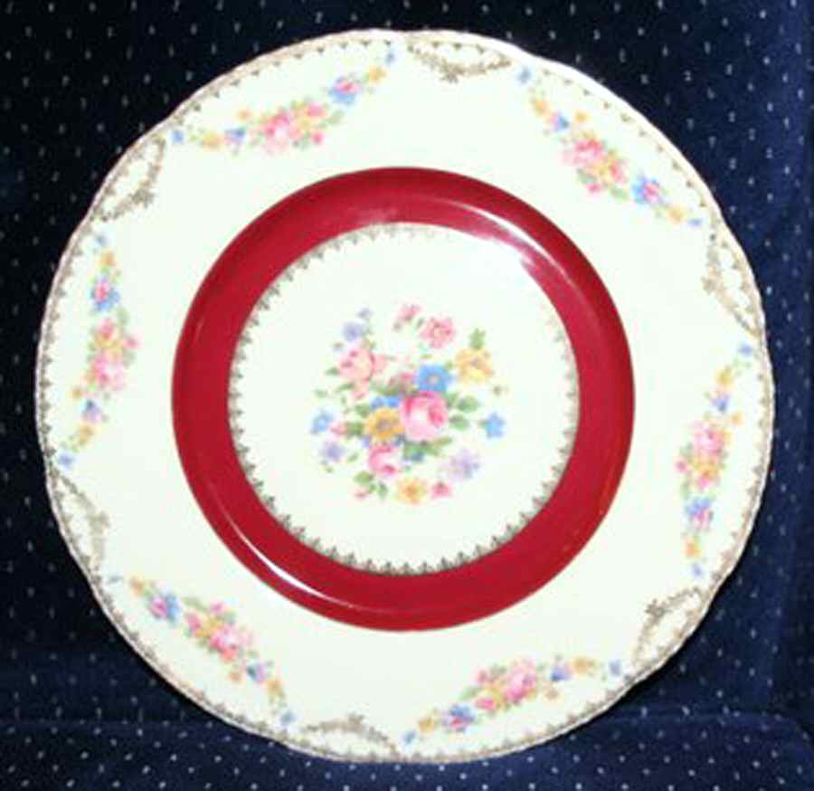 HWC36 Dessert/Pie Plate by HW (Germany, Czech)-1