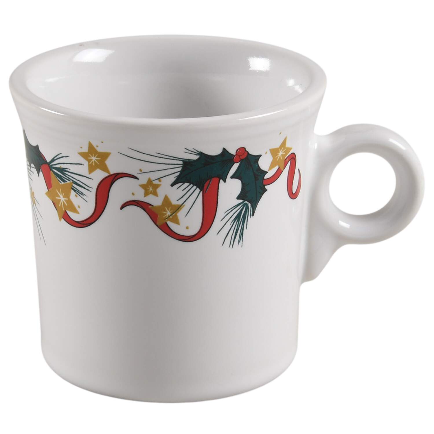 Fiesta Holly and Stars Mug by Homer Laughlin -1