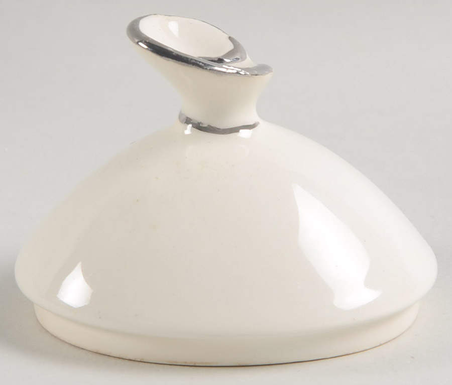Wild Rose (Aladdin) Lid for Sugar Bowl by Harker-1