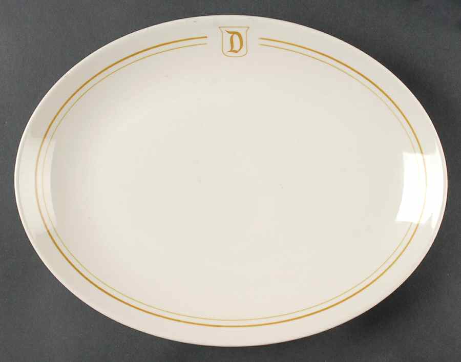 HLC2573 11" Oval Serving Platter by Homer Laughlin -1