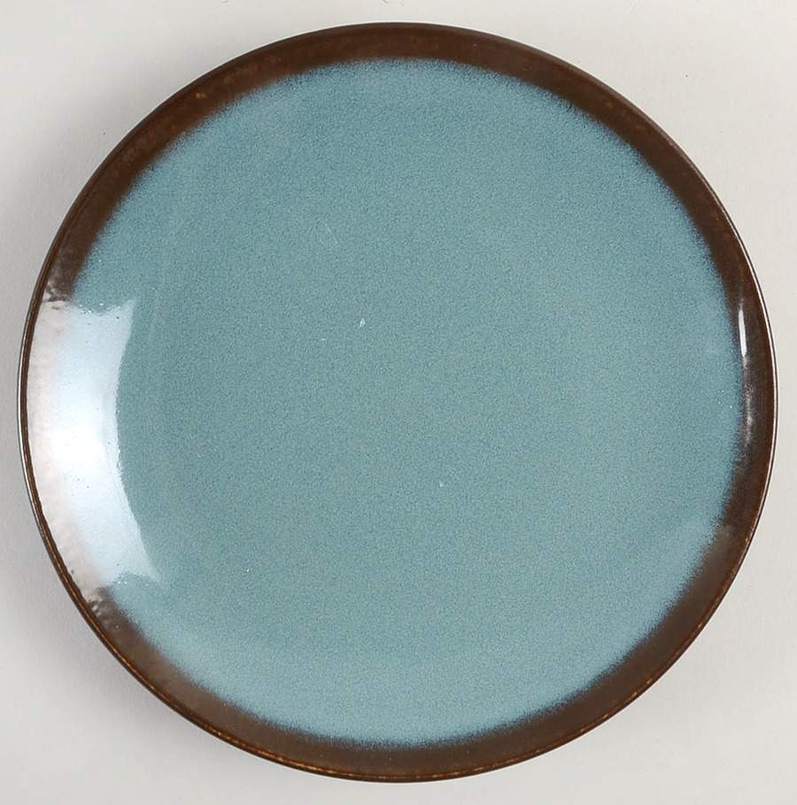 Thira Teal Dessert/Pie Plate by Home-1