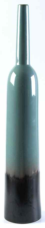 Thira Teal 23" Vase by Home-1