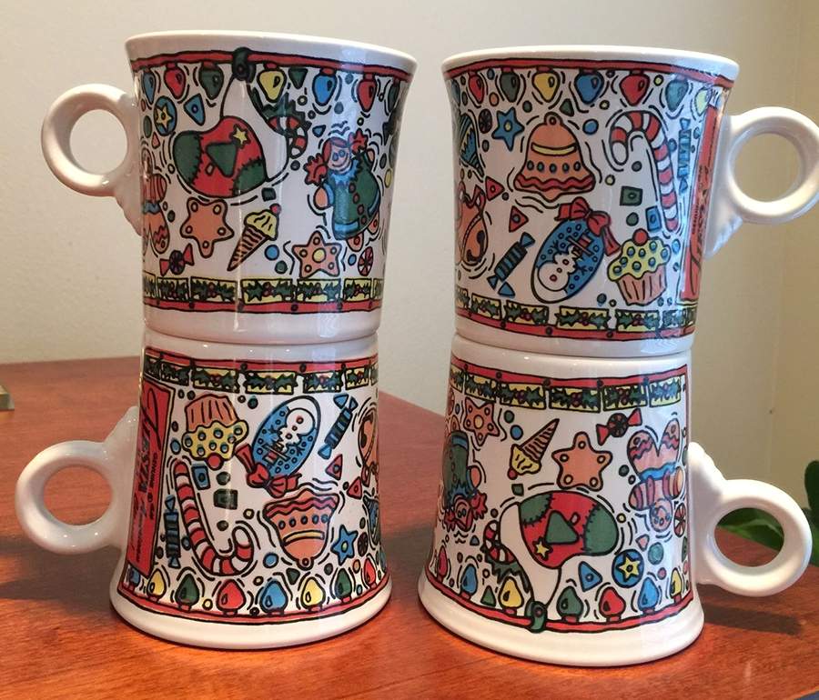 Holiday Fiesta Mug by Homer Laughlin -1