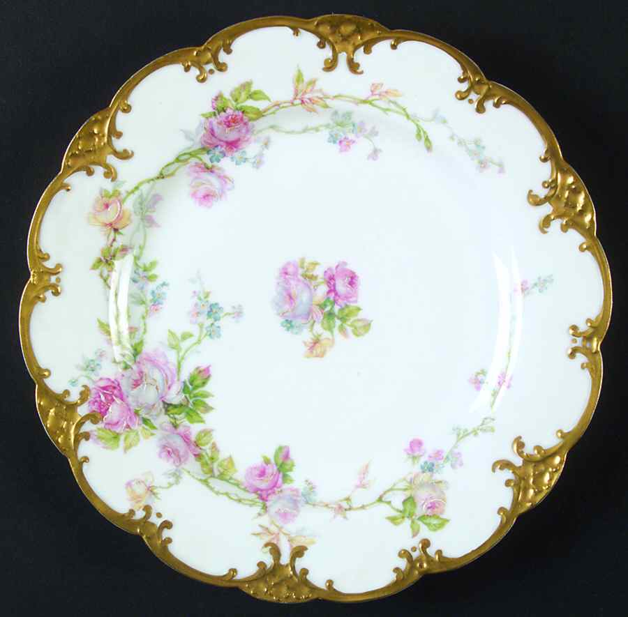 H3663 Luncheon Plate by Haviland-1