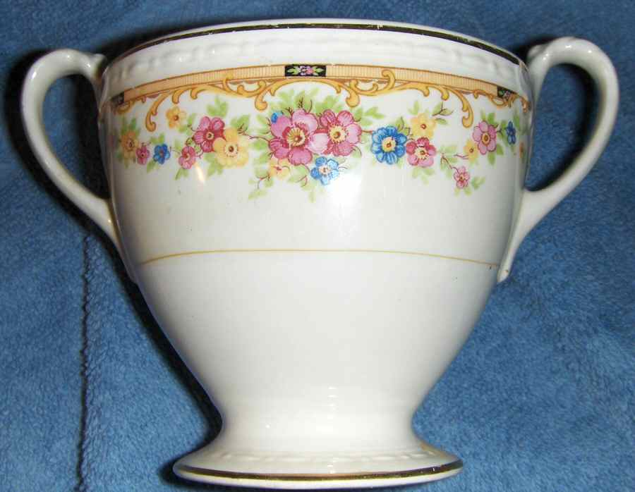 HLC3407 Sugar Bowl No Lid by Homer Laughlin -1