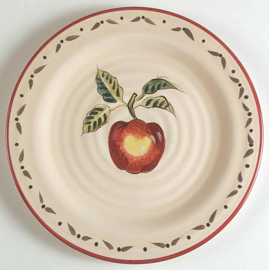 Apple Grove Dinner Plate by Home Trends-1