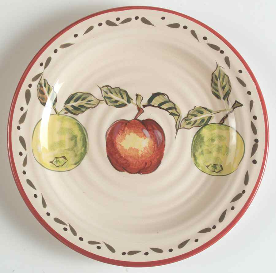 Apple Grove Salad Plate by Home Trends-1