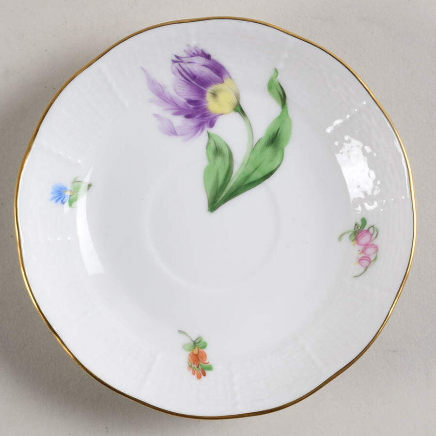 Kitty Saucer for Flat Demitasse Cup by Herend-1