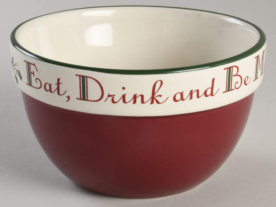 Holly Soup/Cereal Bowl by Home-1