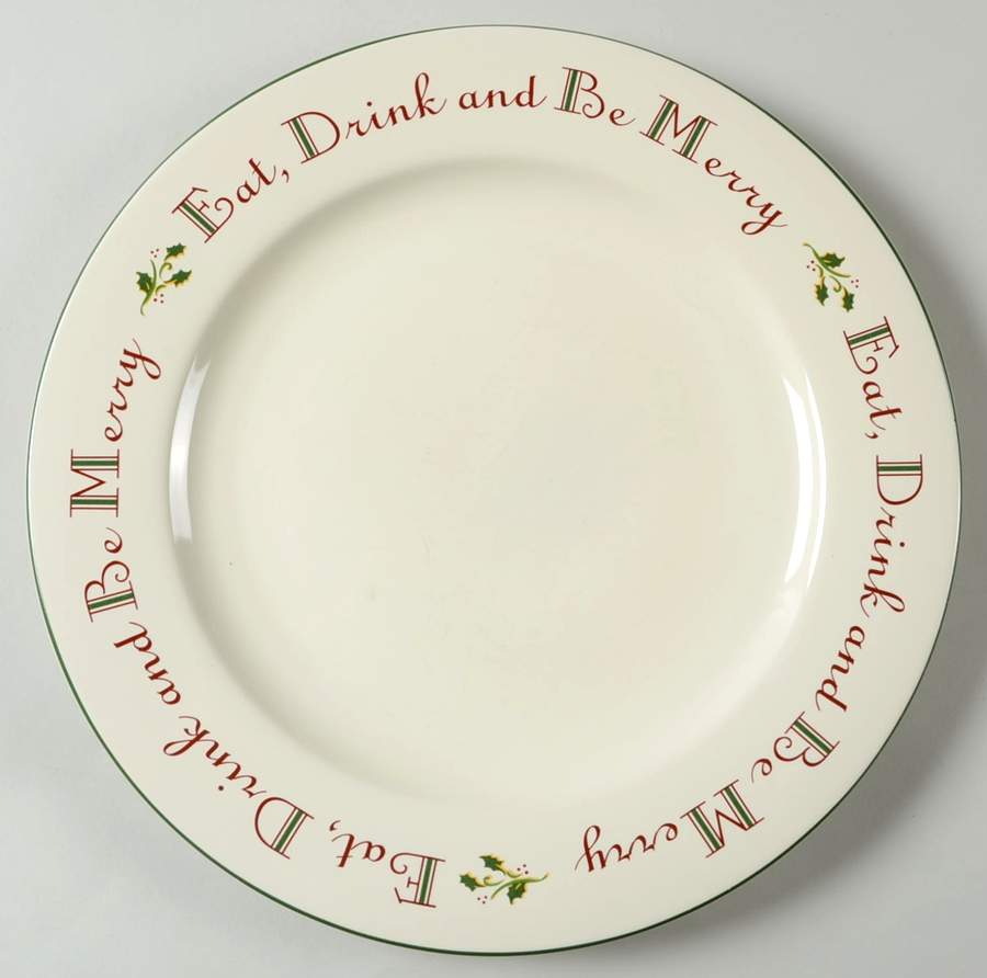 Holly Dinner Plate by Home-1