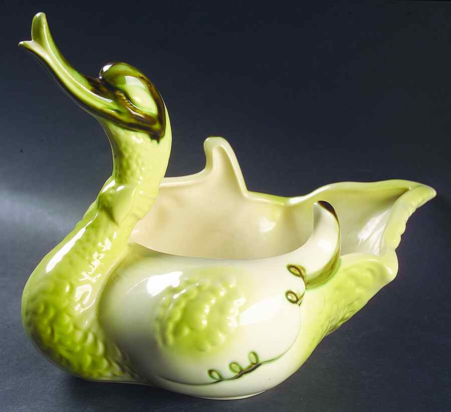 Swan Chartreuse Large Swan by Hull-1