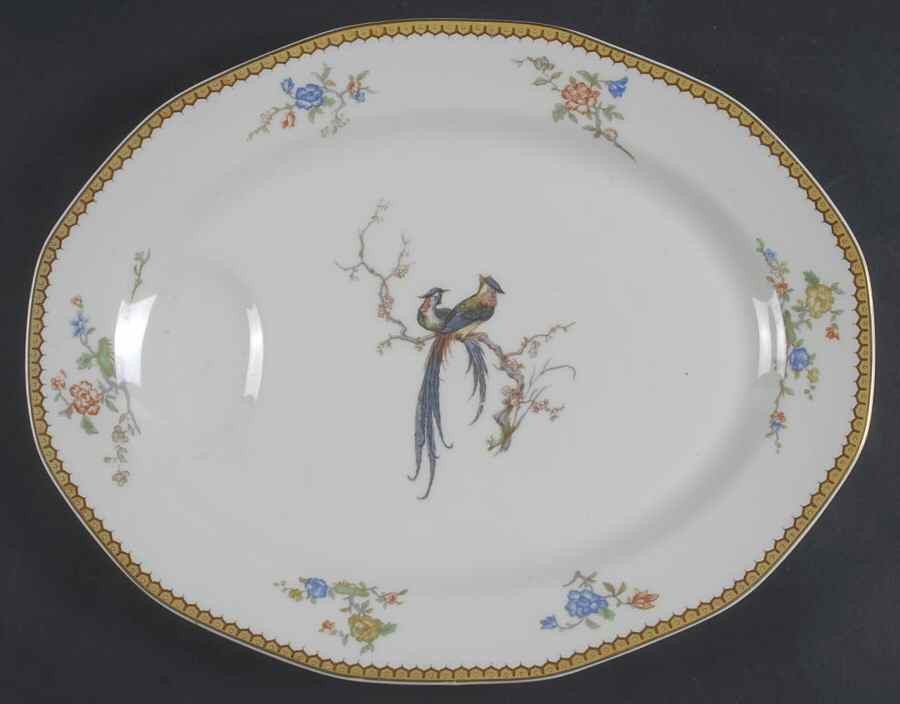 Versailles (New York) 13" Oval Serving Platter by Haviland-1