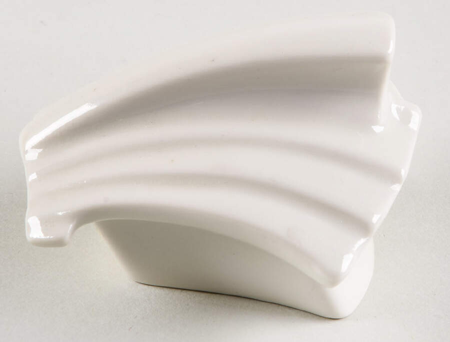White Lid for Rhythm Teapot by Hall-1