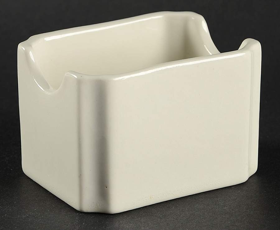 White Sweetener Holder by Hall-1